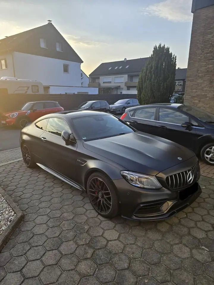 Mercedes-Benz C 63 AMG Mercedes-AMG C 63 S Coupé Facelift * Matt-Schwarz — photo 1 of 20