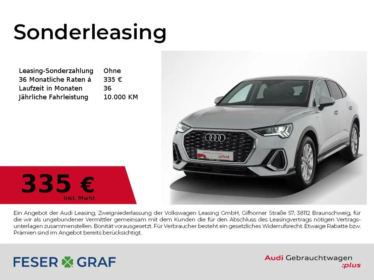 Audi Q3 Sportback 35 TFSI S line S tronic Virtual/18` — photo 1 of 18