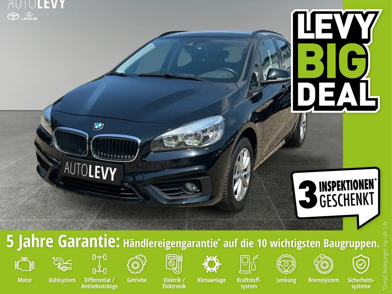 BMW 218 218i Active Tourer Advantage Navi+SHZ+2xKlima+LM — photo 1 of 15