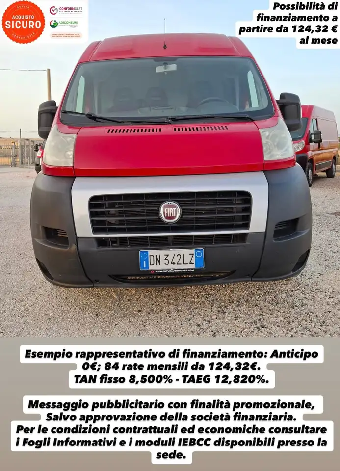 Fiat Ducato 33 MH2 2.3 mjt 120cv L2H2 — photo 1 of 12