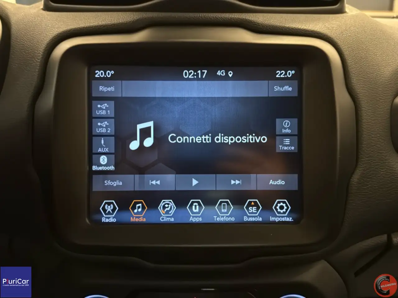 2022 Jeep Renegade 1.3 T4 190cv PHEV 4xe AT6 Limited Adap.Cruise, photograph 12