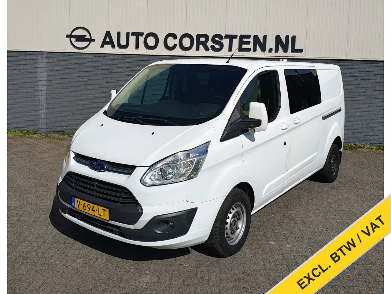 Ford Transit Custom 290 2.0TDCI 131PK L2H1 Euro 6 Dubbele Cabine 6-Per — photo 1 of 22