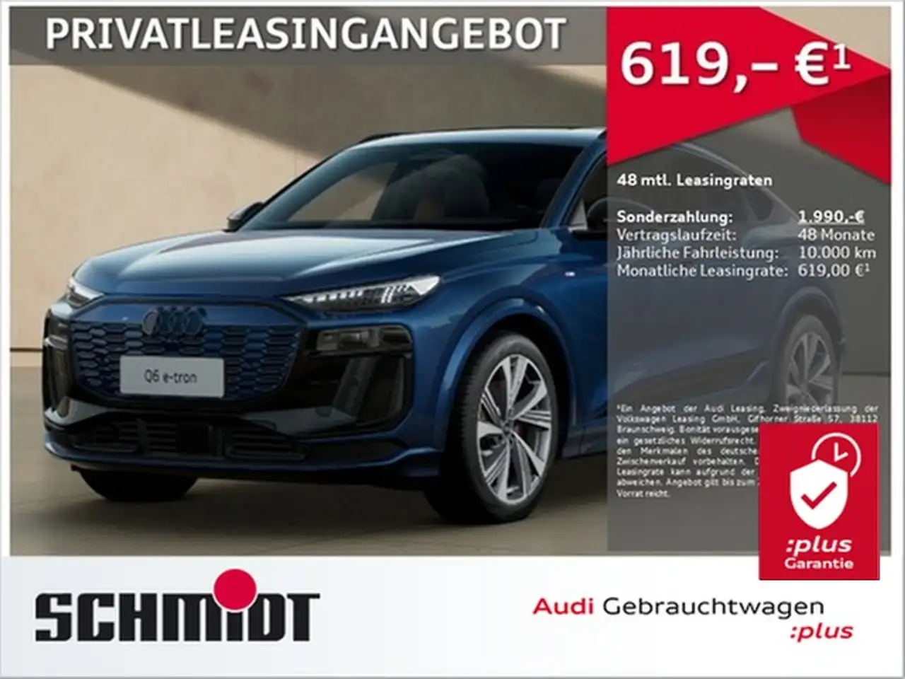 Audi Q6 e-tron Sportback Performance Edition One Blue S line L... — photo 1 of 17