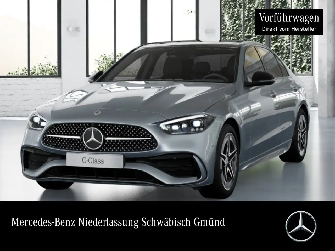 Mercedes-Benz C 220 d AMG+NIGHT+PANO+360+KEYLESS+9G — photo 1 of 15