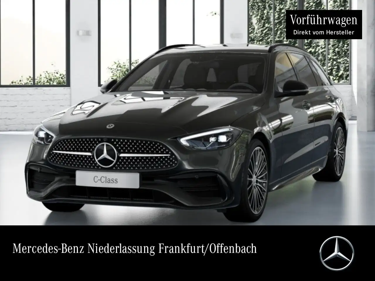 Mercedes-Benz C 200 T AMG+NIGHT+360+AHK+LED+19"+TOTW+KEYLESS+9G — photo 1 of 20