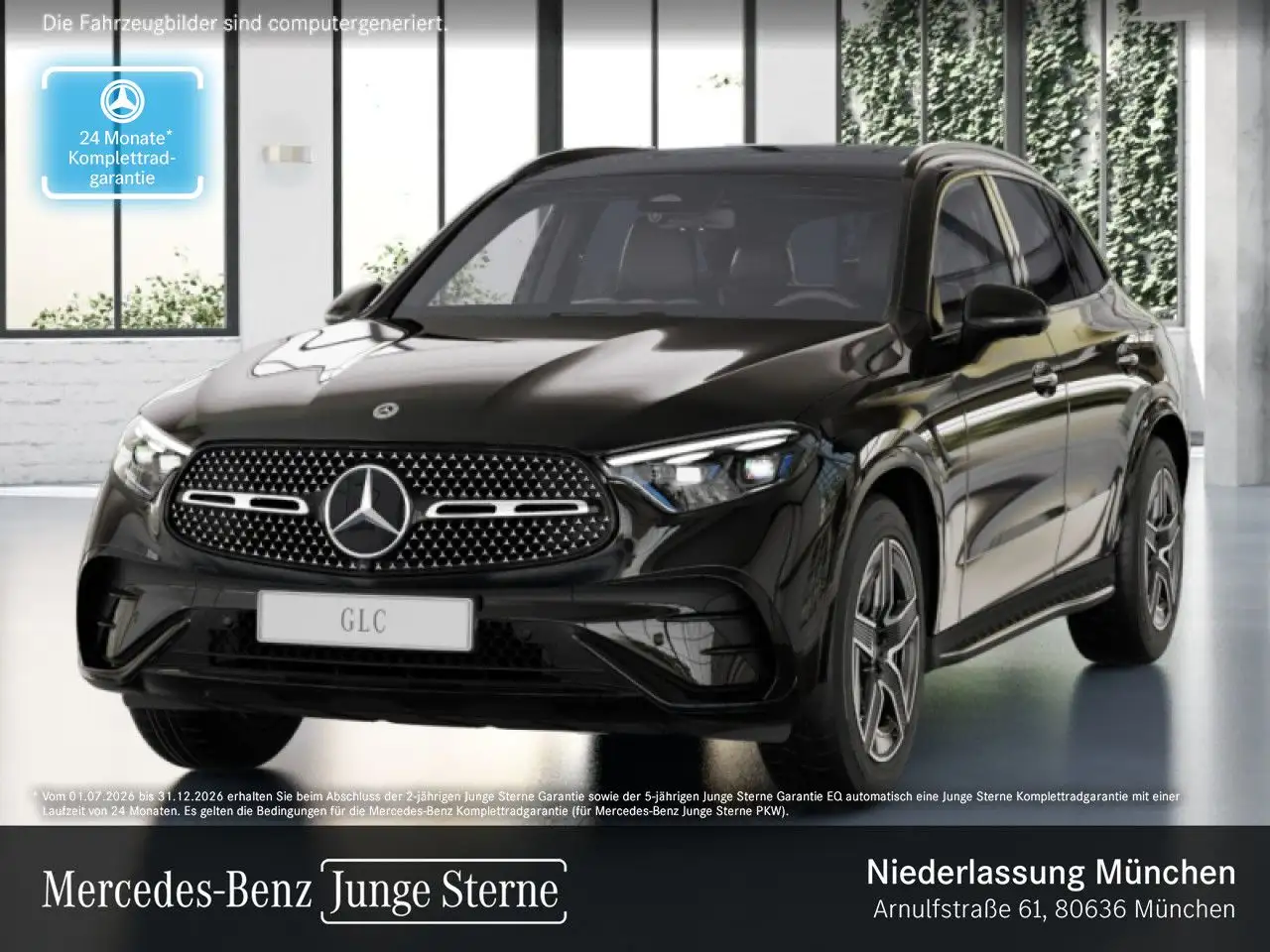 Mercedes-Benz GLC 200 4M AMG+NIGHT+PANO+360+BURMESTER+TOTW+9G — photo 1 of 15