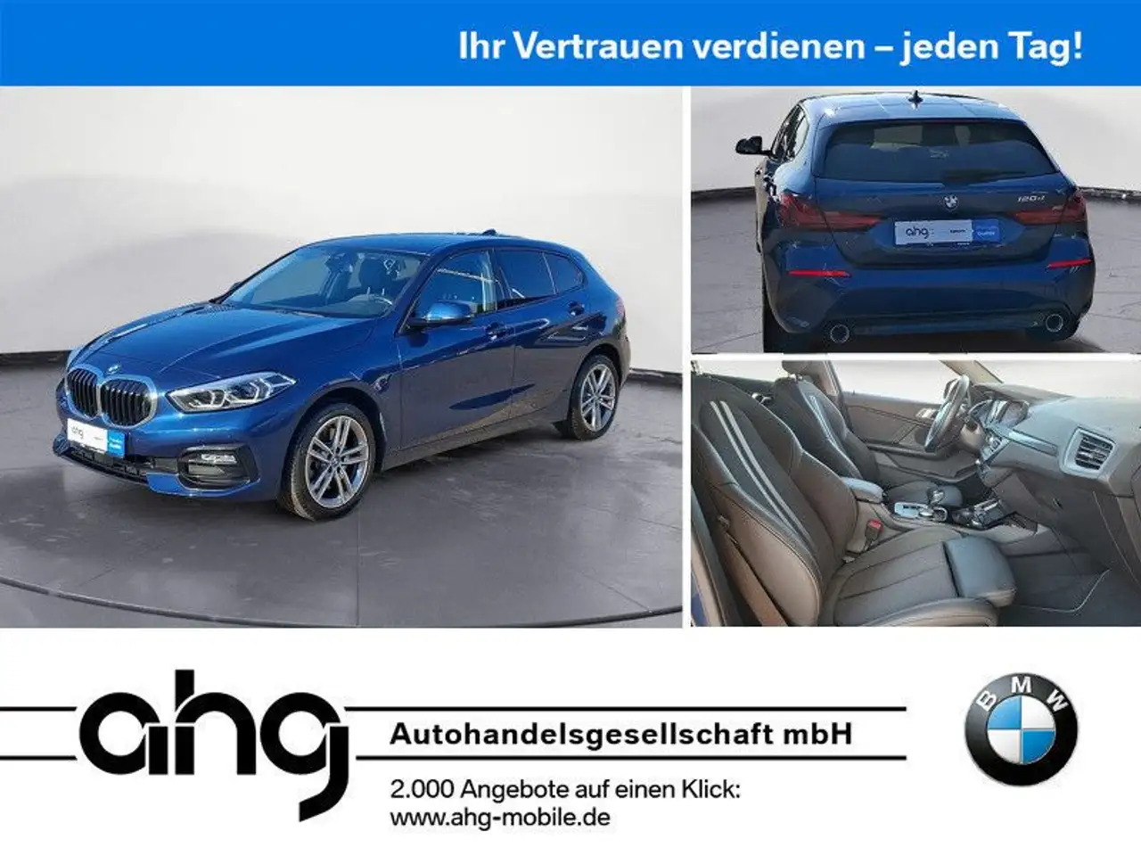 BMW 120 d Steptronic Sport Line Aut. Live Cockpit Plu — photo 1 of 15