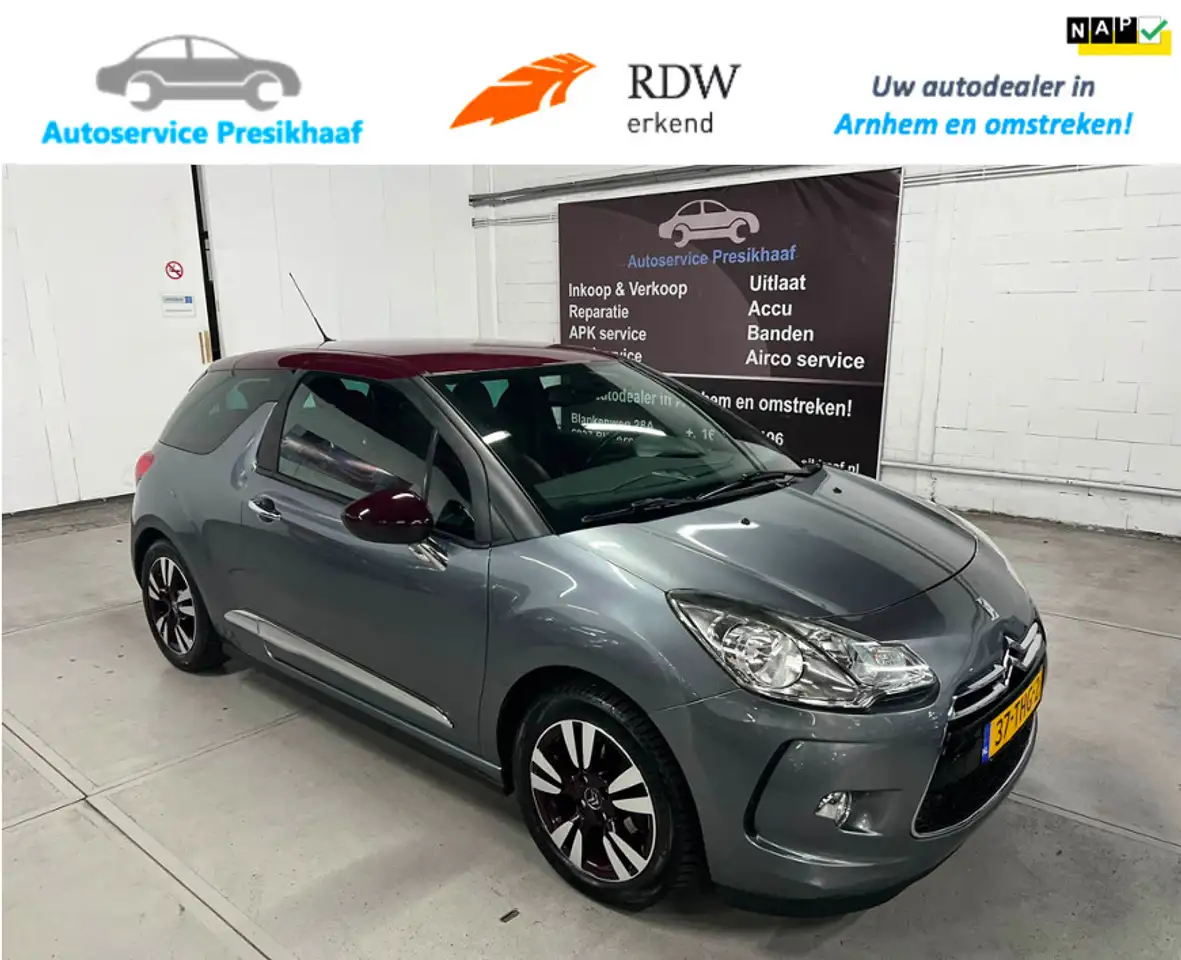 Citroen DS3 1.6 VTi So Chic Automaat LEDER / NAP / NAVIGATIE — photo 1 of 25