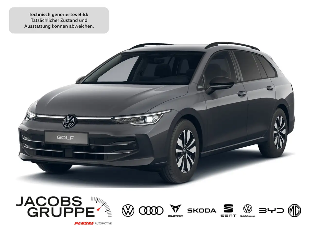 Volkswagen Golf VIII Variant 1.5 eTSI DSG Goal Area View/AHK/LED/Navi/ — photo 1 of 10