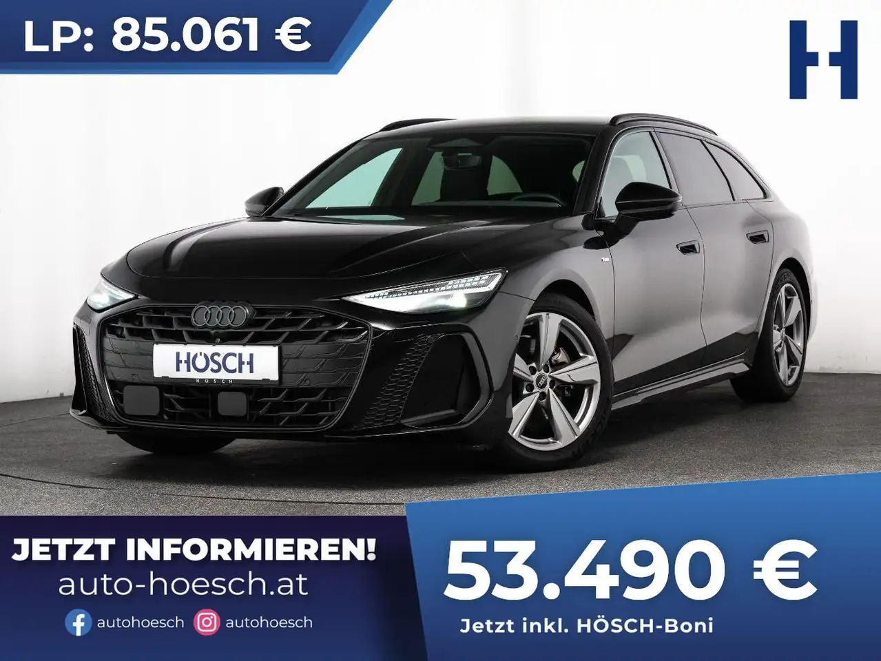 Audi A6 Avant TDI 2xS-LINE BLACK PANO MATRIX 360° ++ — photo 1 of 40