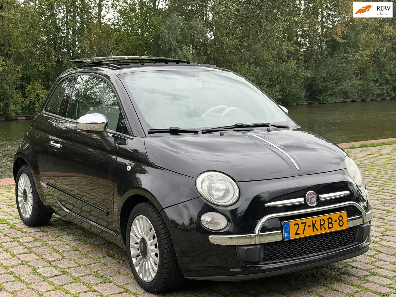 Fiat 500 1.2 Lounge Automaat panorama dak airco elektrische — photo 1 of 18