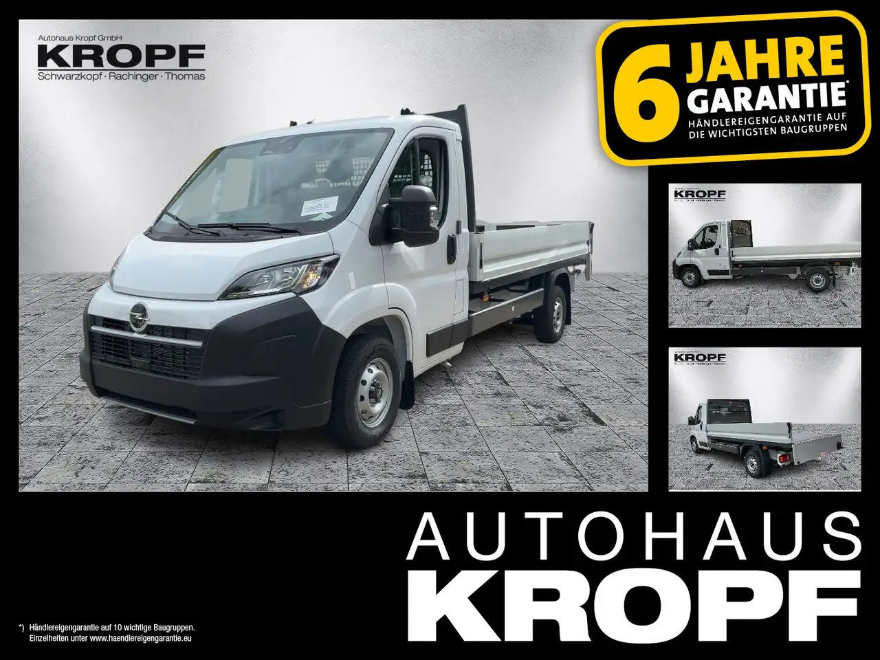 Opel Movano Pritsche/Kipper 2.2 Blue-HDI L3 3.5t — photo 1 of 7