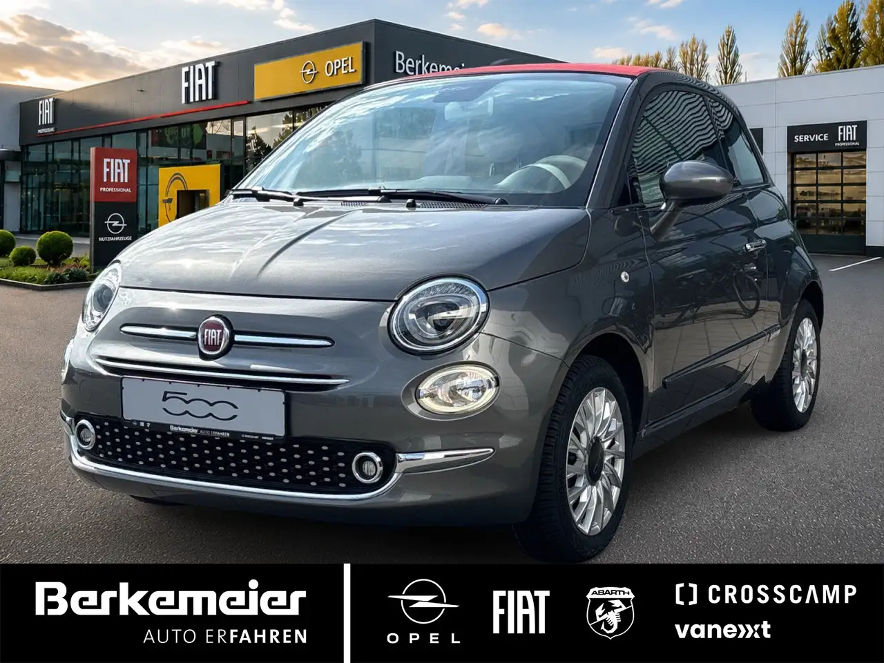 Fiat 500C Lounge*Verdeck Rot/ Sitzheizung / Sensoren* — photo 1 of 14