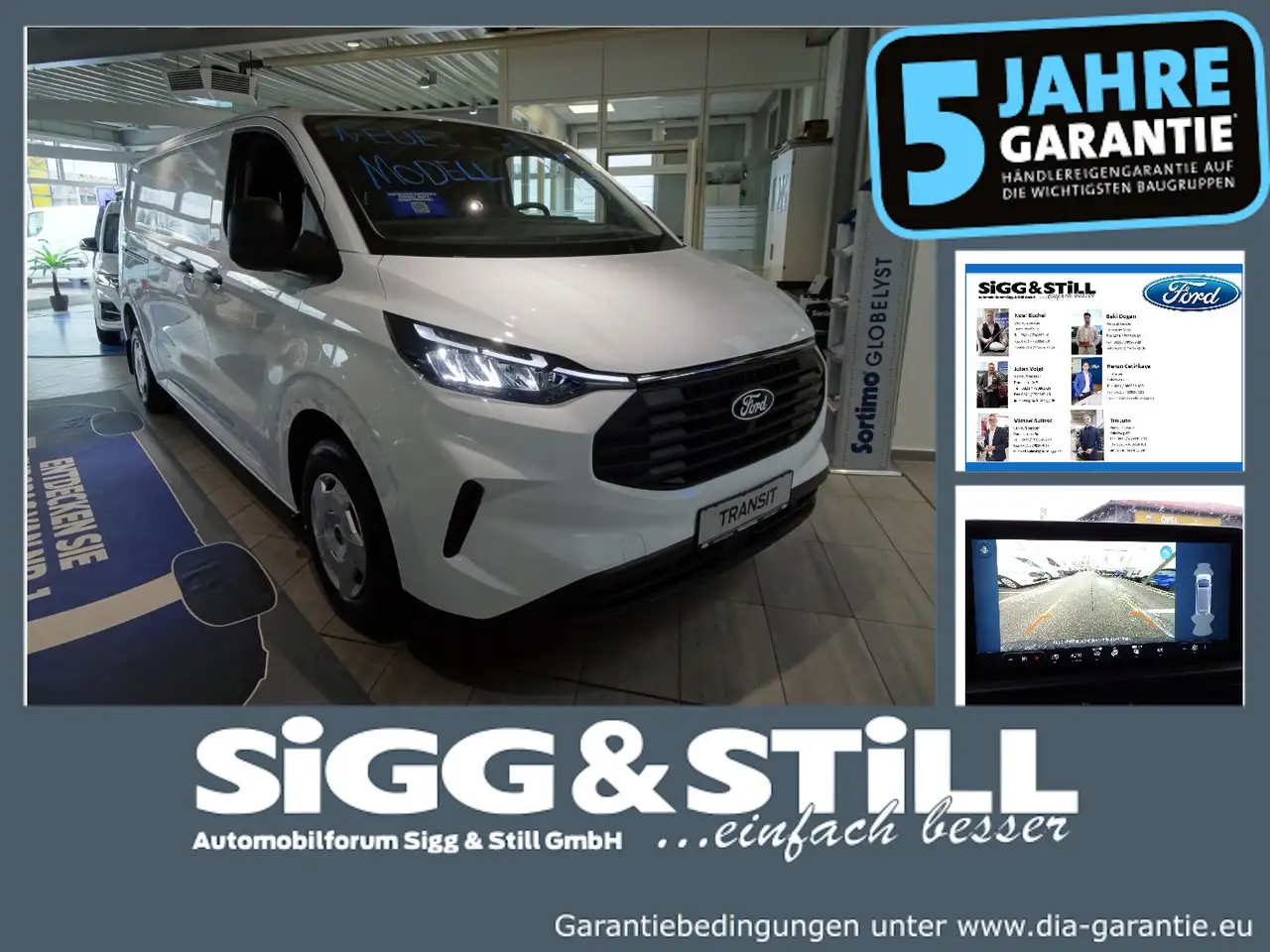 Ford Transit Custom Kasten Trend 320 L2 ACC*PDC*CAM* — photo 1 of 15