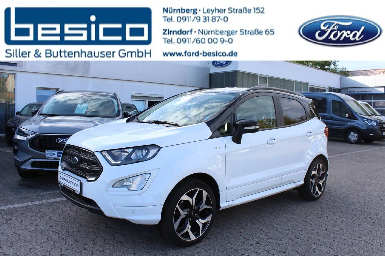 Ford EcoSport ST-Line 1,5EcoBlue*Anhängerkupplung*Xenon*Navi*B&O*Rückfahrkamera*Park Pilot vorn und hinten*18 Zoll* — photo 1 of 25