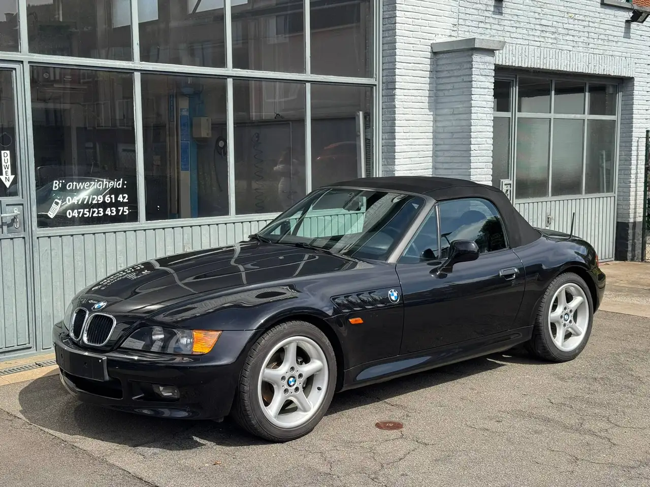 BMW Z3 1.9i Roadster phase 1 ✅140cv ✅Oldtimer ✅stock 10x BMW Z3 ✅Cuir noir — photo 1 of 15