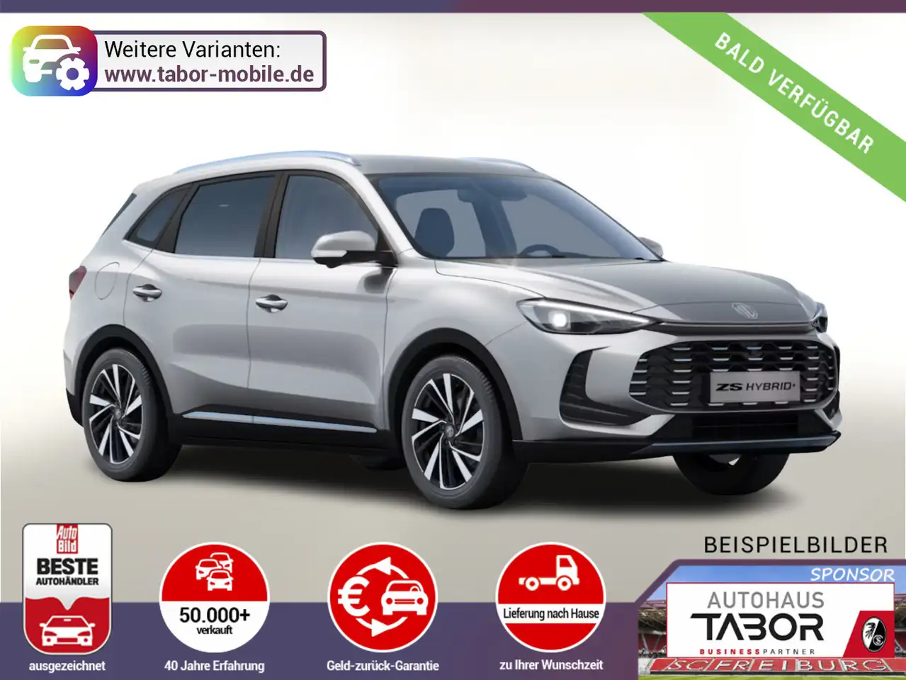 MG ZS Hybrid+ Luxury Pano ACC 360Kam Nav UVP-24%* — photo 1 of 11