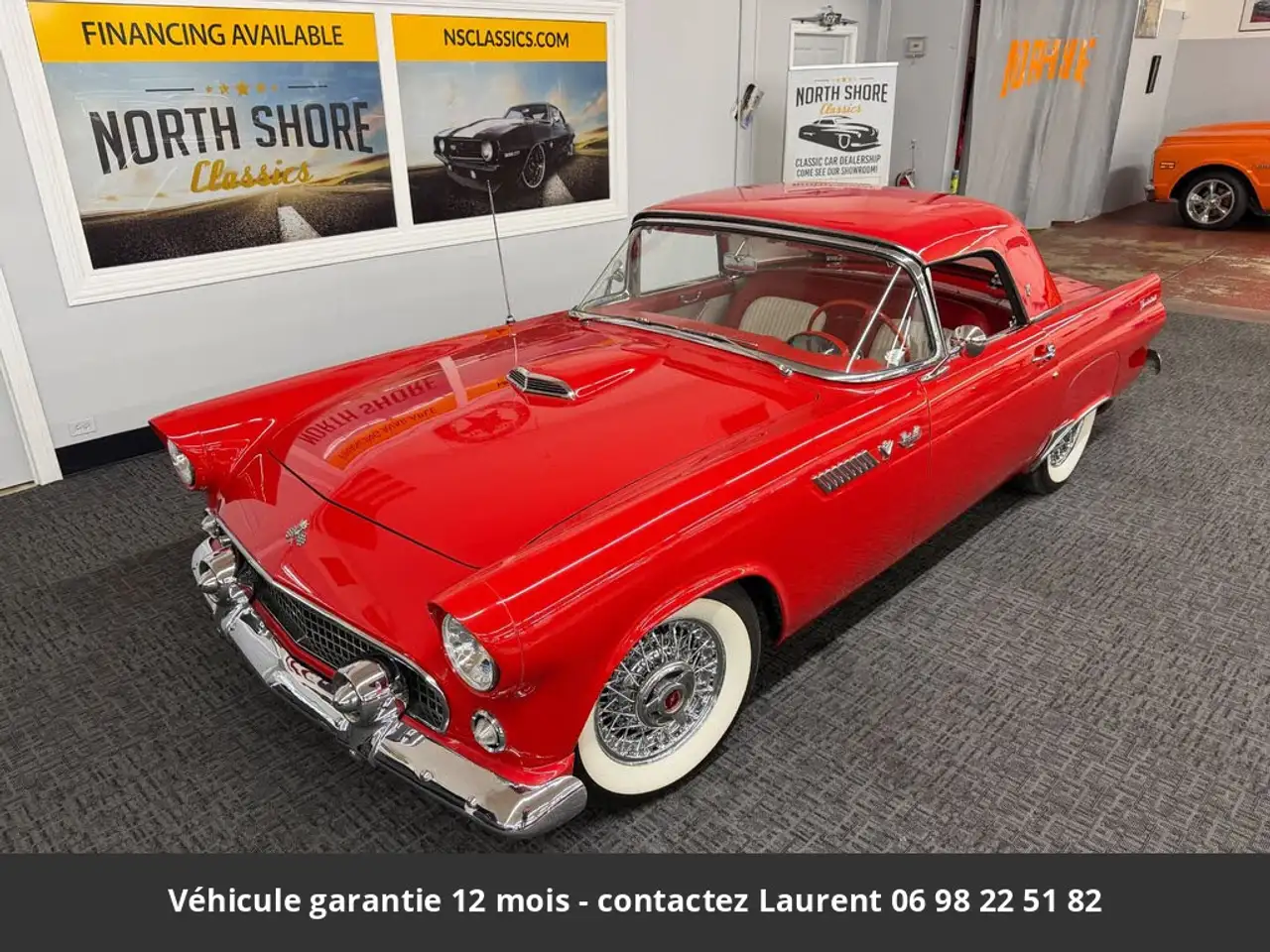 Ford Thunderbird 1955 Coupe 292 CI V8 195 HP Code P 3 vitesses Tous compris — photo 1 of 40