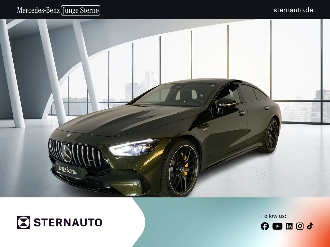 Mercedes-Benz AMG GT GT 53 4M AMG DISTRO Night Pano PerfoAGA V8Style — photo 1 of 20