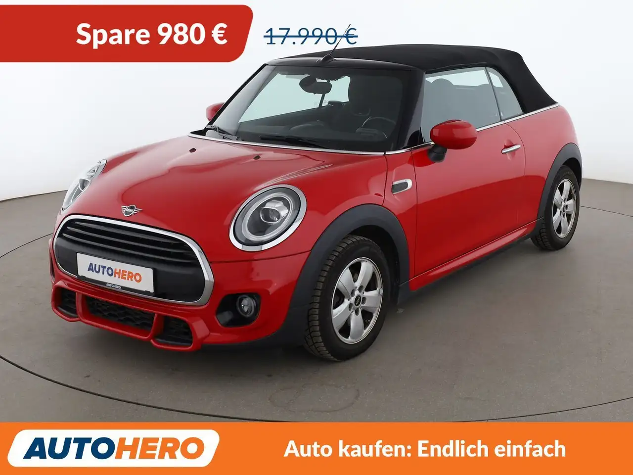 MINI One Cabrio One*NAV*LED*TEMPOMAT*PDC*SHZ*BLUETOOTH* — photo 1 of 26
