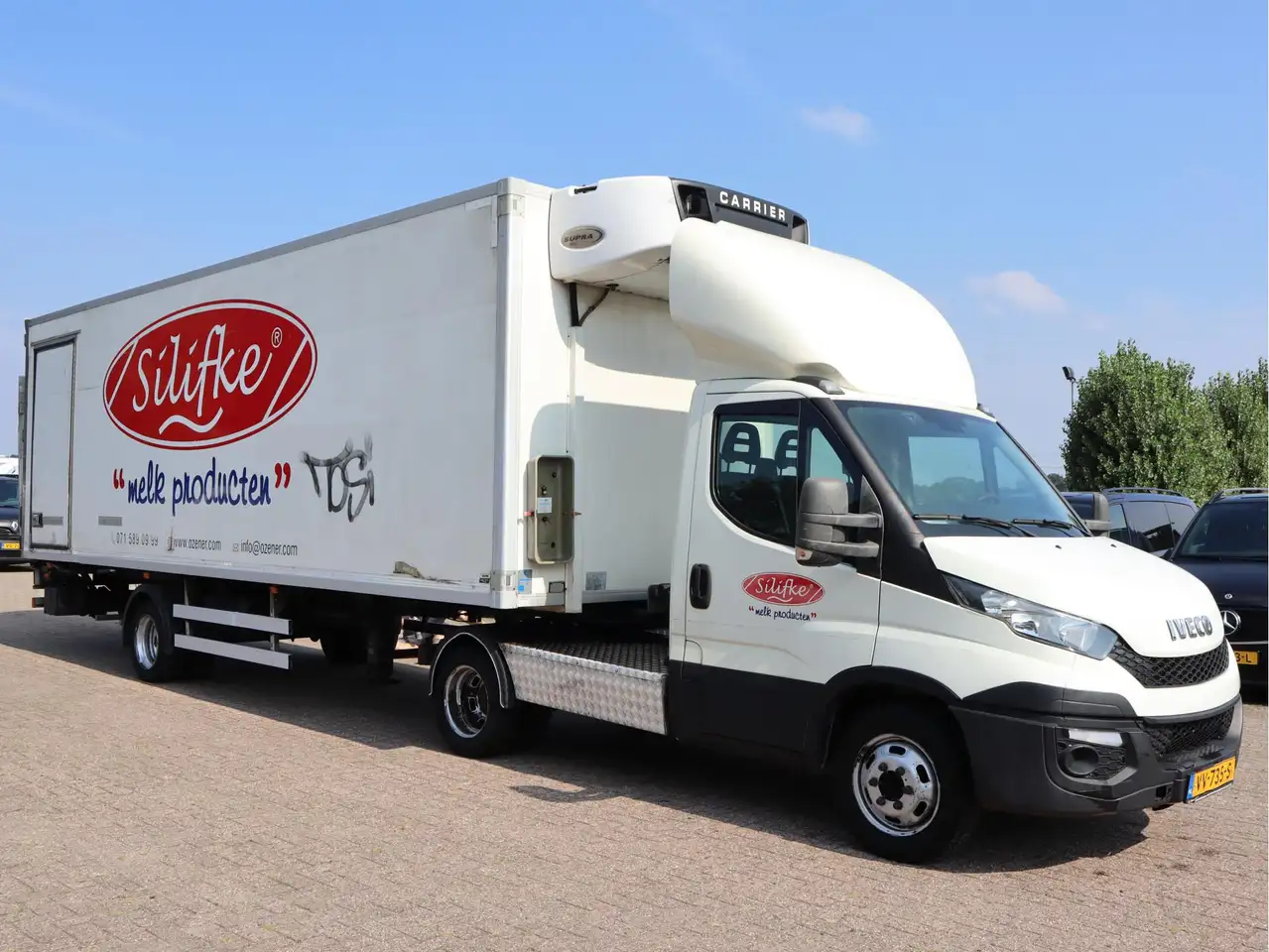2016 Iveco Daily 40C17 3.0 Hi-Matic + Bunk 7,5 m Koeltrailer + Laad, photograph 2