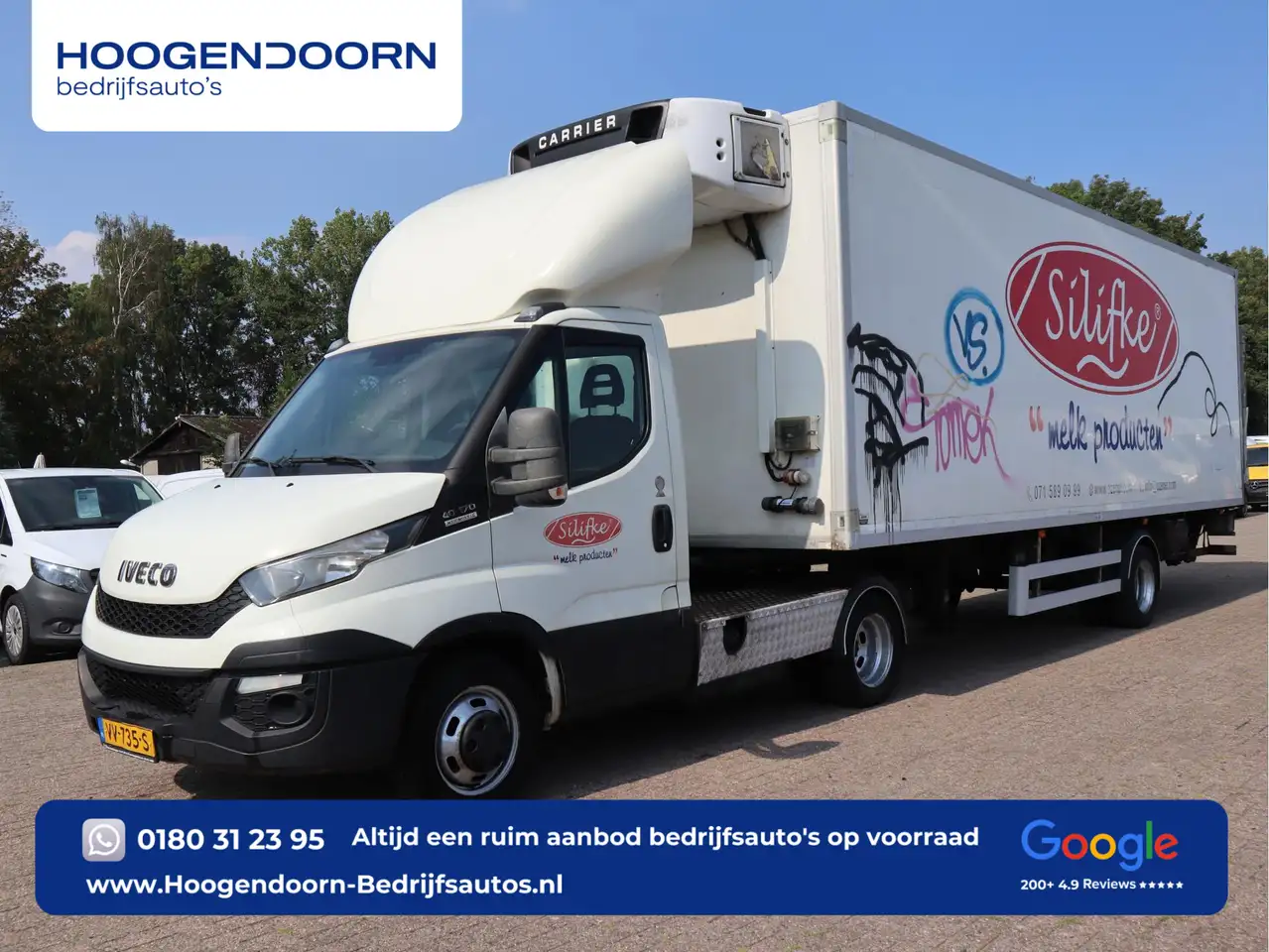 Iveco Daily 40C17 3.0 Hi-Matic + Bunk 7,5 m Koeltrailer + Laad — photo 1 of 23