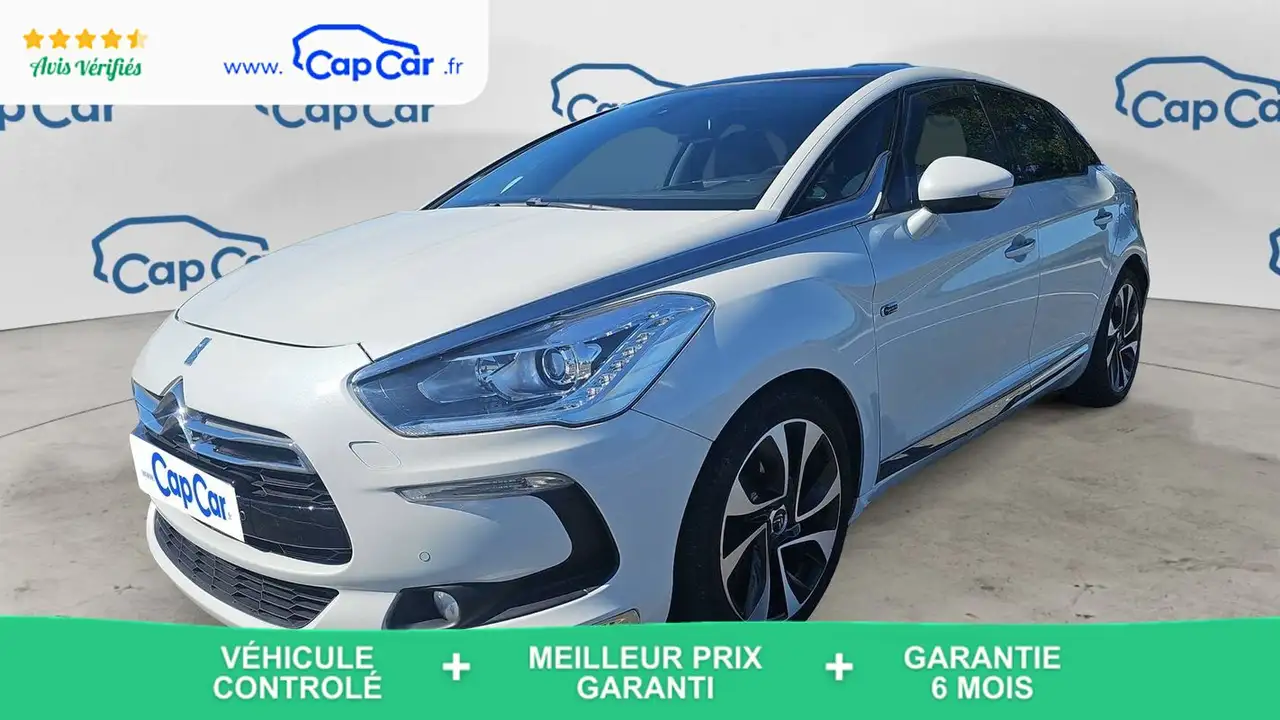 DS Automobiles DS 5 2.0 HDi 163 Hybrid 4x4 EAT6 Sport Chic — photo 1 of 15
