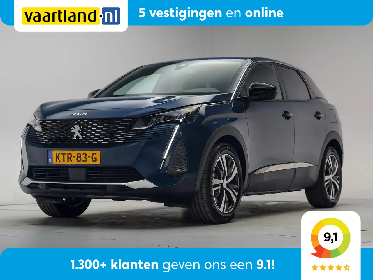 Peugeot 3008 Hybrid 180 Allure pack [ Navi Apple/Android Clima — photo 1 of 40