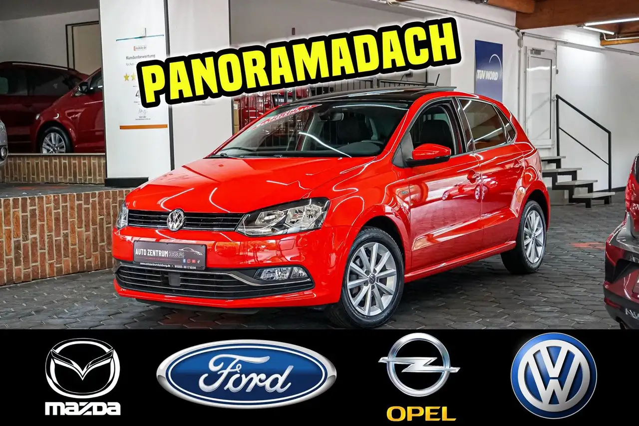 Volkswagen Polo 1.2 Lounge 2.Hand ACC Panoramadach Garantie — photo 1 of 29