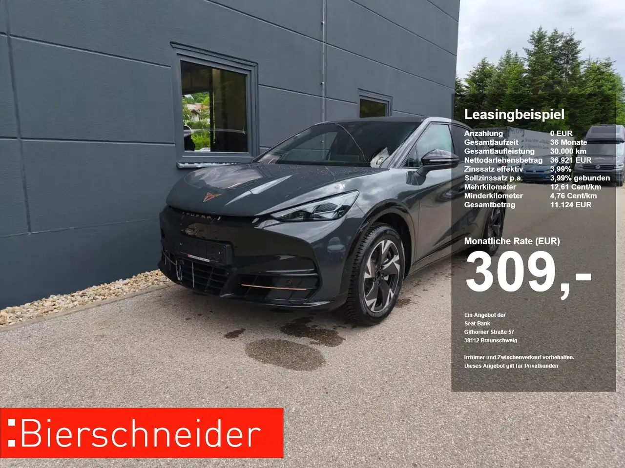 CUPRA Tavascan Endurance ab 309.- 3.500.- Anzahlung SOFORT Below — photo 1 of 20