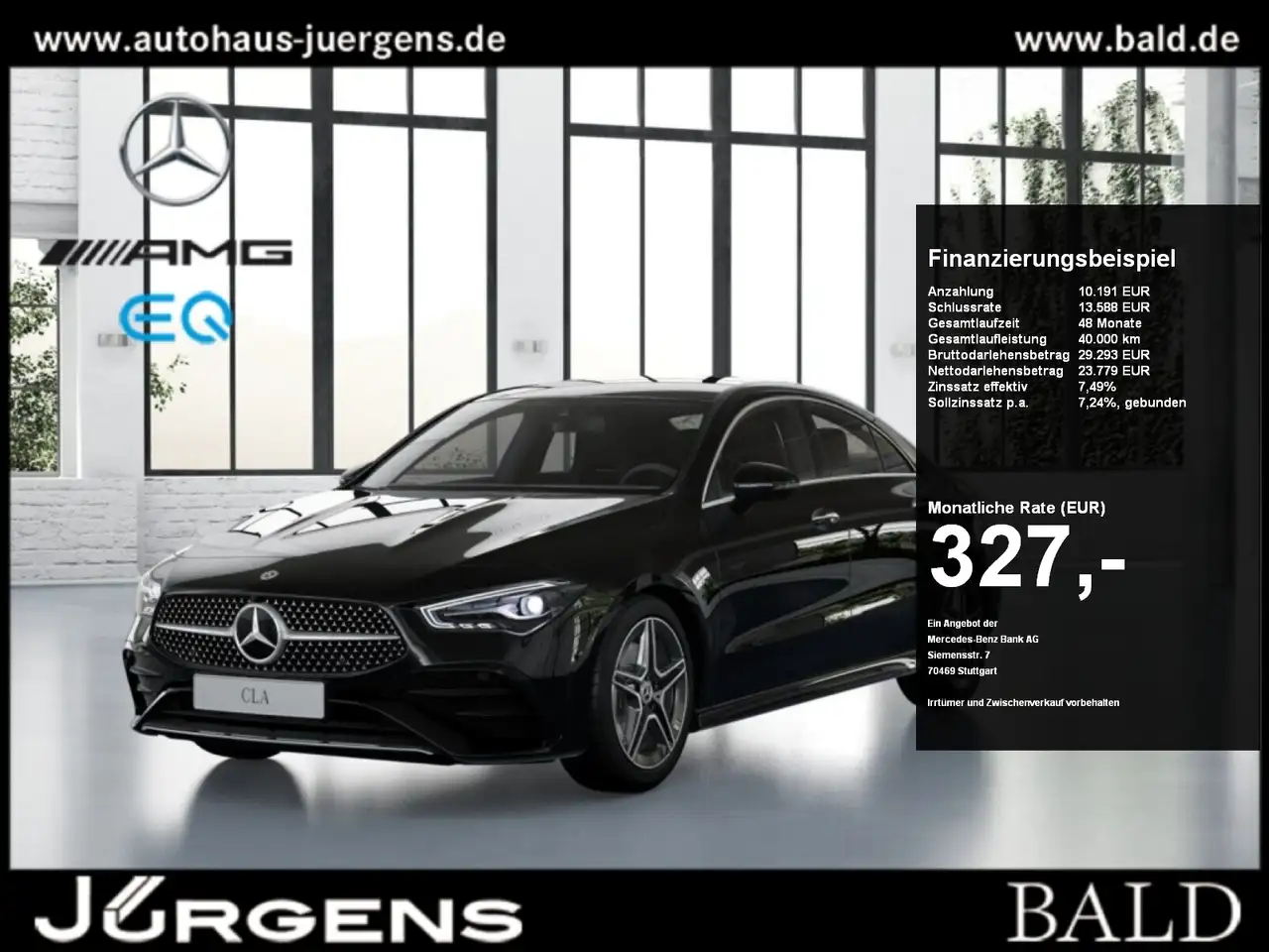 Mercedes-Benz CLA 200 d Coupé AMG-Sport+Ambiente+Cam+LED+Keyl — photo 1 of 10