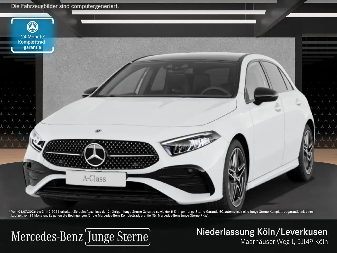 Mercedes-Benz A 220 d AMG+NIGHT+PANO+360°+LED+KEYLESS+8G — photo 1 of 22