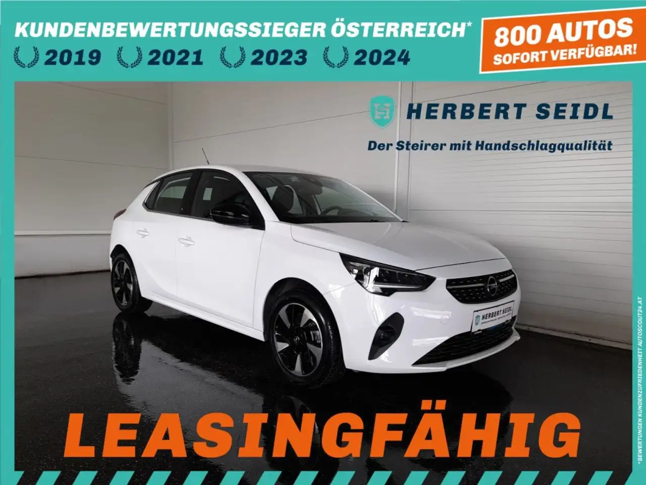 Opel Corsa e ELEGANCE Aut. *VOLL LED / 3-PHASIG LADEN / NAVI / TEILLEDER / KAMERA / SITZHEIZUNG / TEMPOMAT / KLIMAAUT.* — photo 1 of 19